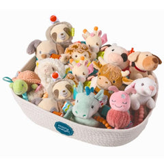 Mary Meyer Taggies Tilly Giraffe teether close up shows BPA free silicone
