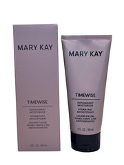 Mary Kay Timewise moisturizer jar showing long-lasting hydration for smoother skin