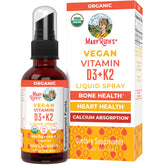 MaryRuth's D3+K2 spray bottle focus highlighting vegan bone-supporting formula.