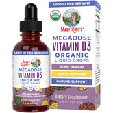 MaryRuth's Vitamin D3 drops bottle front for easy daily immune support