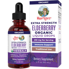 MaryRuth's Elderberry Syrup Extra Strength bottle for daily use.