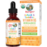 MaryRuth's Vitamin D drops bottle, vegan organic D3 for daily use.
