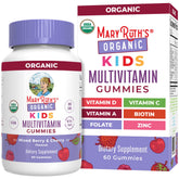 MaryRuth's Kids Multivitamin bottle front for daily vegan nutrition support.