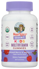 MaryRuth's Kids two gummies serving demonstrates the simple daily portion.