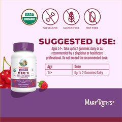 MaryRuth Organics label shows USDA Organic and vegan certification for daily use.