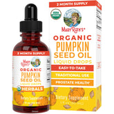MARYRUTH'S Organics Pumpkin Seed Oil bottle of drops for easy daily dosing