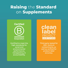 MaryRuth's Organics label emphasizes vegan and non-GMO qualities for mindful parents.