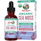 MARYRUTH'S Sea Moss Drops bottle for easy daily dosing in vegan diets