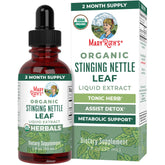 MARYRUTH'S stinging nettle leaf extract bottle labeled for organic detox support