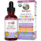 MaryRuth's Toddler Multivitamin bottle with dropper for easy daily drops.