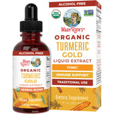 MaryRuth's Turmeric Gold bottle front view for daily wellness