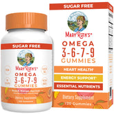 MaryRuth's vegan omega gummies bottle for convenient daily omega support.