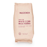 Masienda heirloom white corn masa harina bag for authentic gluten-free tortillas.
