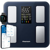 Masmssm Smart Scale front view with a large display for quick metric checks.
