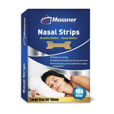 Massner nose strips in pack for easier nighttime breathing