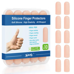 MasterMo gel finger cots nude, front view for protective comfort