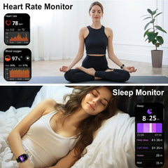 Matast smart watch large 1.91 inch display for clear visuals.