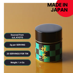 Matcharl matcha powder whisking setup for traditional tea ceremony