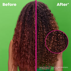 MATRIX Food For Soft Hair Oil applied to wet hair for smoother, softer strands