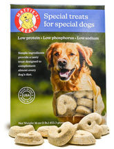 Mattie's Treats heart-shaped treats in a 1lb box make tasty rewards for training.