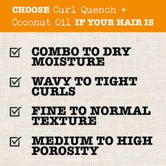 Maui Moisture curl smoothie closeup texture shows creamy consistency for easy distribution