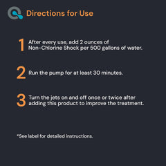 MAV AquaDoc oxidizing spa shock in action clears cloudy water