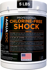 MAV AquaDoc non-chlorine spa shock 5lb bag for clearer hot tub water