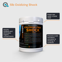 MAV AquaDoc spa shock dissolves quickly to boost sanitizer efficiency