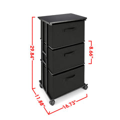 MAX Houser dresser with sturdy metal frame adds lasting durability.