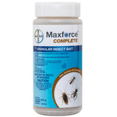 Maxforce Complete Granular Insect Bait package image showing an 8oz pouch for versatile pest control.