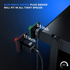 Maximm three-outlet extension supports simultaneous device charging