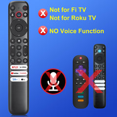 Maxitoc RC813 remote back view showing battery compartment access