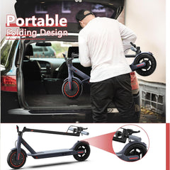 MAXSHOT dual braking system combines drum and EABS for responsive stopping.