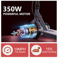 MAXSHOT front headlight enhances night visibility for safer rides.