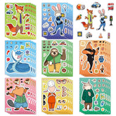MAXSNOW Zootopia sticker set with eight designs for creative decorating on items
