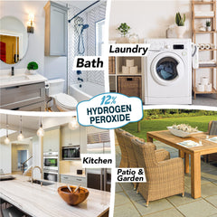 MAXTITE child-safe cap jug shown for safe handling during family cleaning tasks.