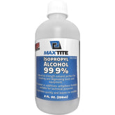 MaxTite Isopropyl Alcohol 99.9% bottle ready for quick surface prep and cleaning.