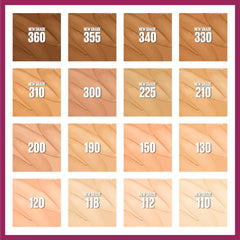 Foundation delivering buildable medium coverage without settling into fine lines.