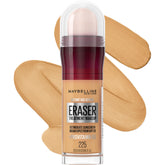 Maybelline Instant Age Rewind Eraser Foundation bottle with smooth medium coverage.