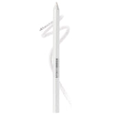 Maybelline TattooStudio polished white pencil closeup for crisp waterline definition