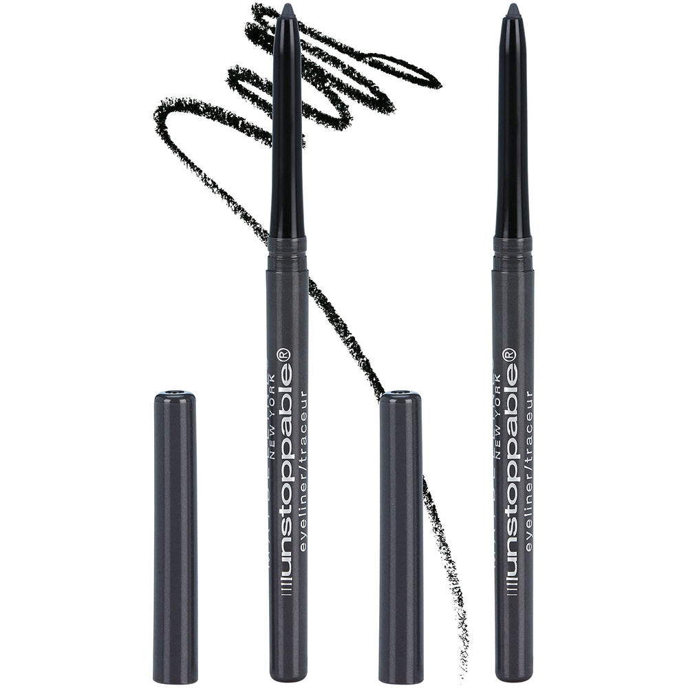 Maybelline Unstoppable mechanical eyeliner pewter for lasting precise definition.