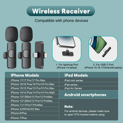 MAYBESTA receiver with longer reach fits behind most phone cases, enabling easier filming.