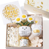 MAYICIVO daisy deluxe gift box, elegant birthday presentation for gifting.