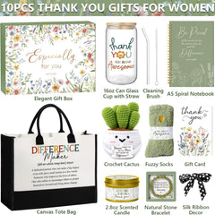 MAYICIVO silk ribbon decor adds a festive touch to the gift.