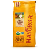 Mayorga Cubano Roast packaging front view for fresh at-home grind