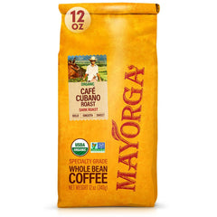 Mayorga Cubano Roast packaging front view for fresh at-home grind