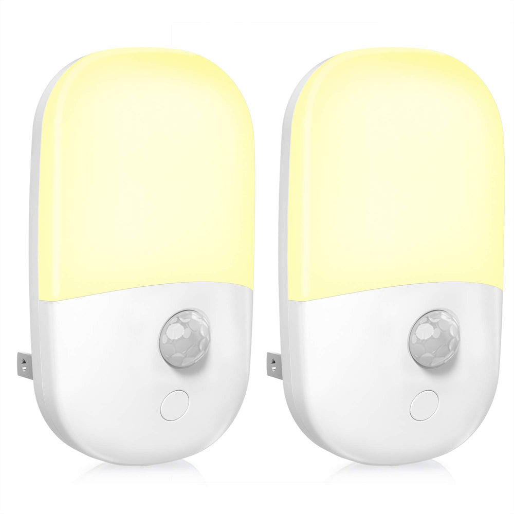 MAZ-TEK plug-in night light with motion sensor guiding you safely in the dark