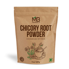 MB Herbals Instant Chicory Powder 227g dissolves quickly in hot water for a fast beverage