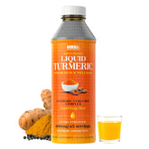 MBS Biotechnology Advanced Liquid Turmeric bottle shows high-potency formula for daily wellness.