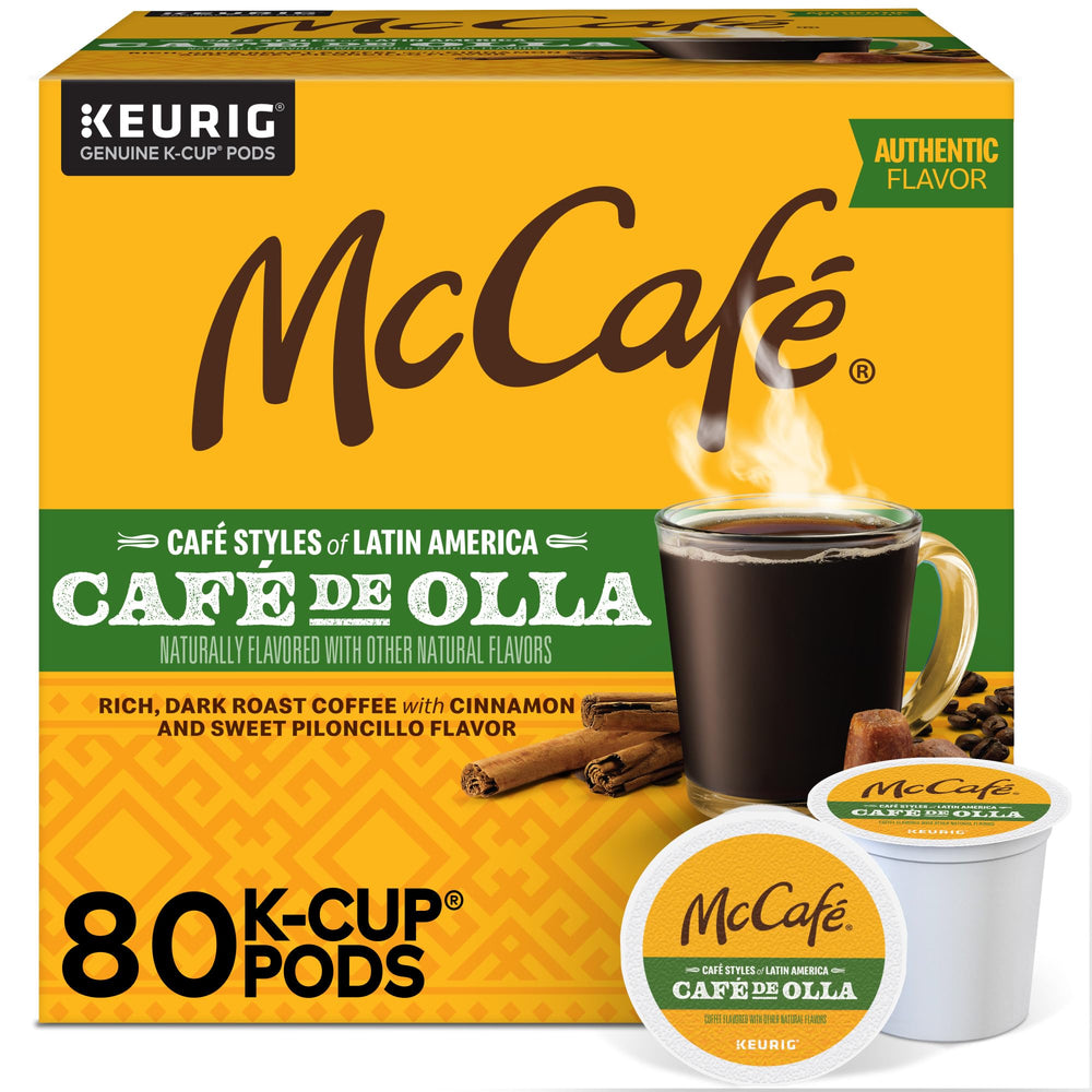 McCafé Café de Olla coffee cup ready for a rich morning brew